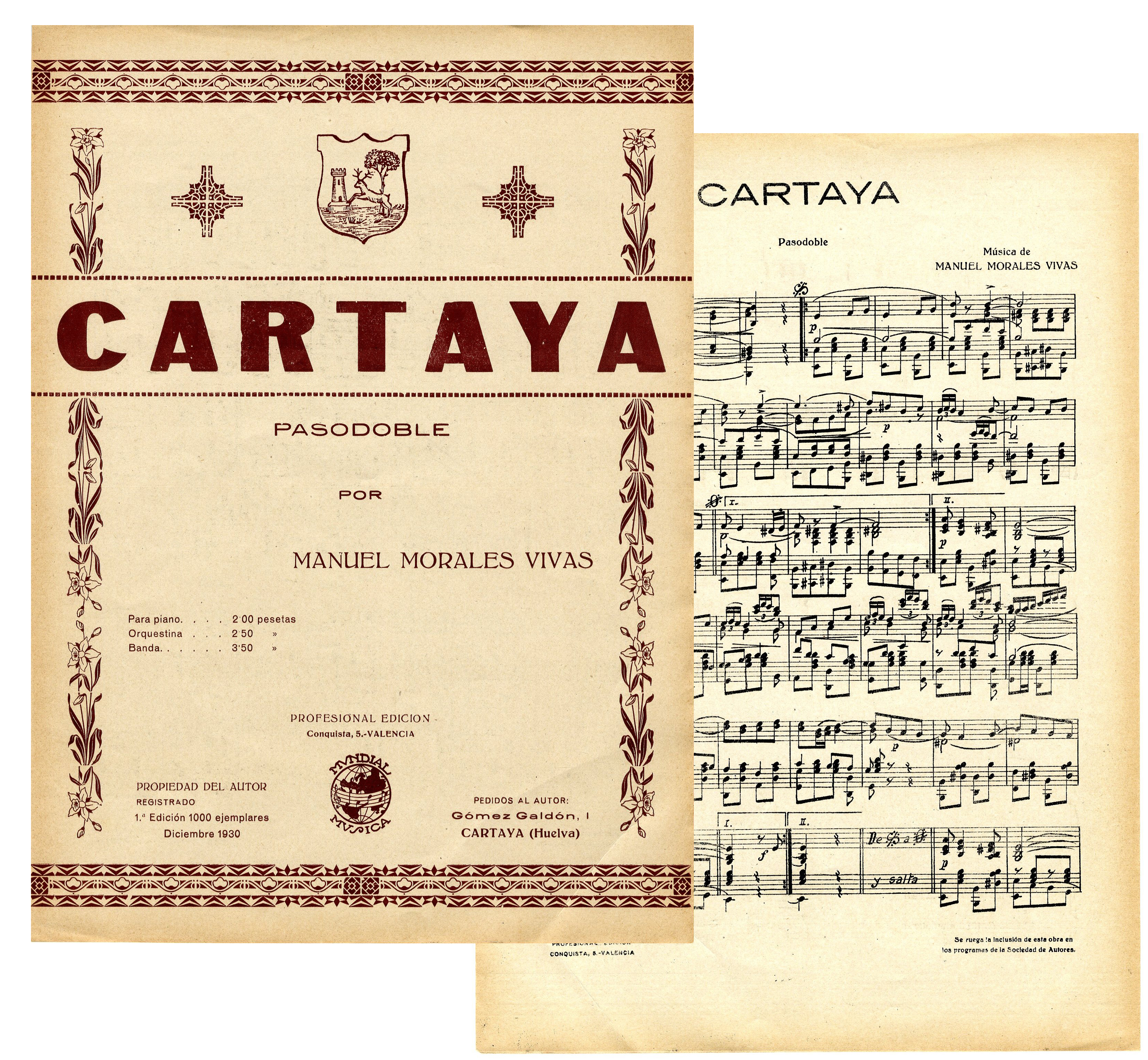 15- Pasodoble Cartaya 1930