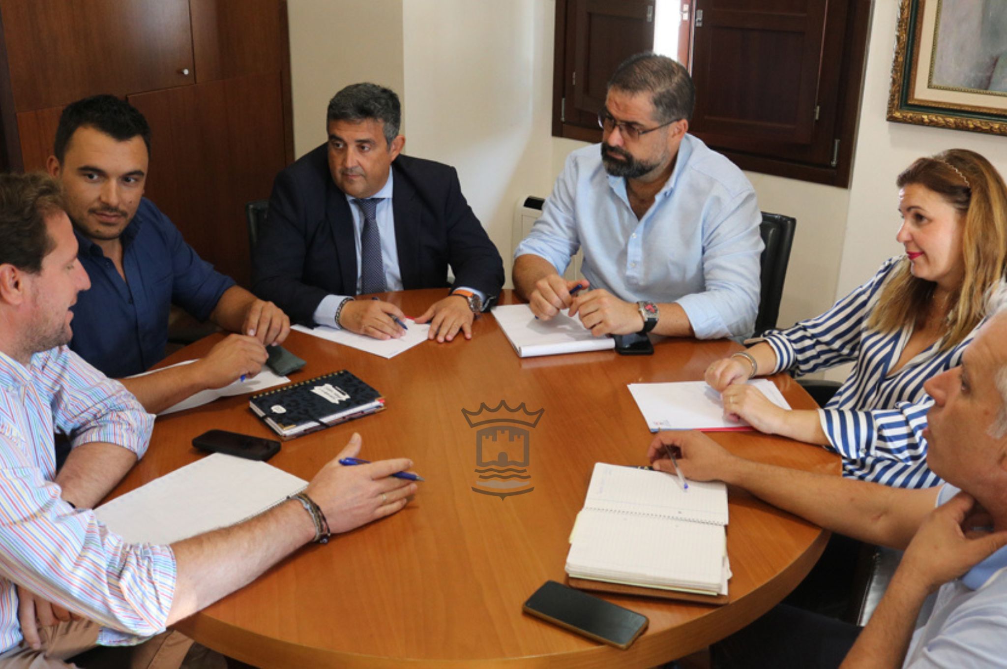 El Delegado del Gobierno de la Junta visita Cartaya y aborda con el Ayuntamiento nuevos proyectos para la localidad
