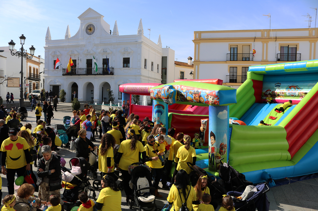 Carnaval infantil en la Plaza Redonda de Cartaya