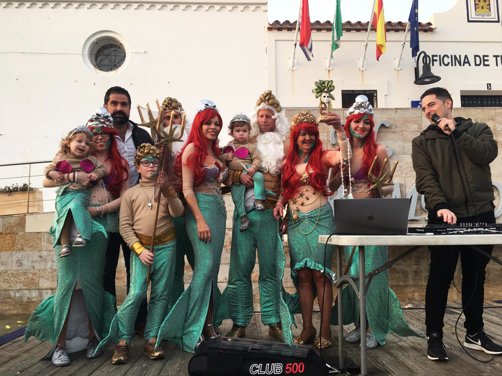 Primer Premio del Concurso de Disfraces del Carnaval de El Rompido 2019.