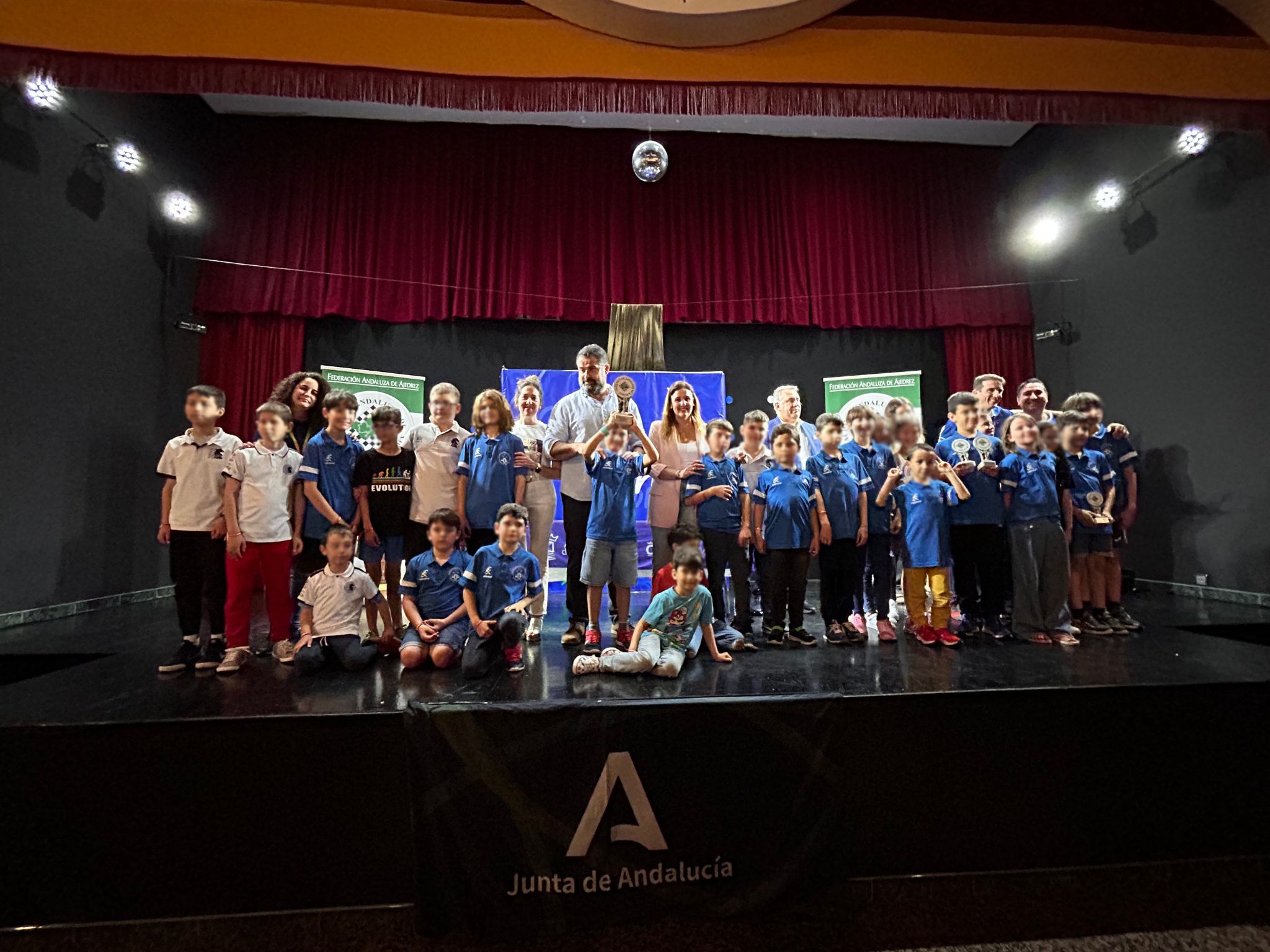 Gran afluencia y participación en el Campeonato de Andalucía de Ajedrez para menores