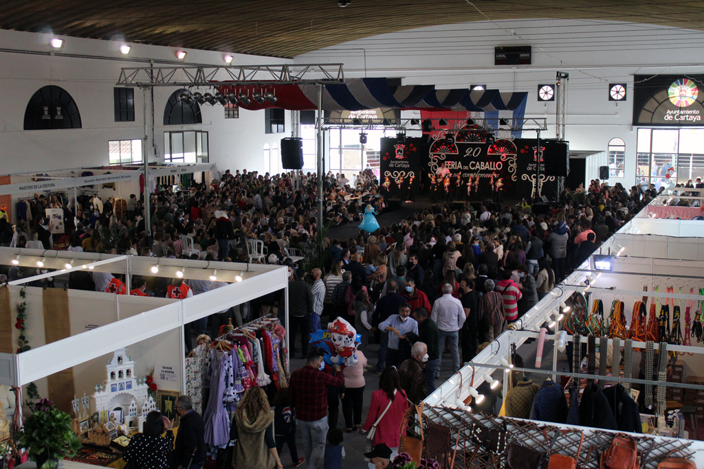 Gran éxito de participación y comercial de la XX Feria del Caballo de Cartaya