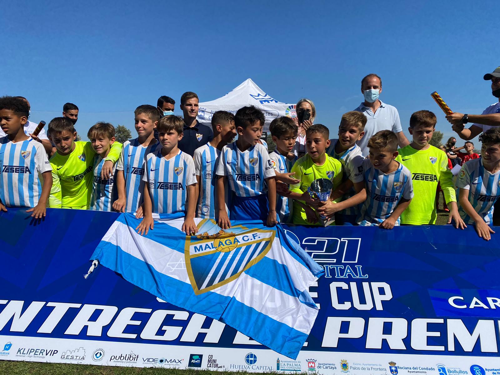 Éxito de participación y organización en la ‘Gañafote Cup 2021’, que convierte a Cartaya en epicentro del fútbol base en el fin de semana