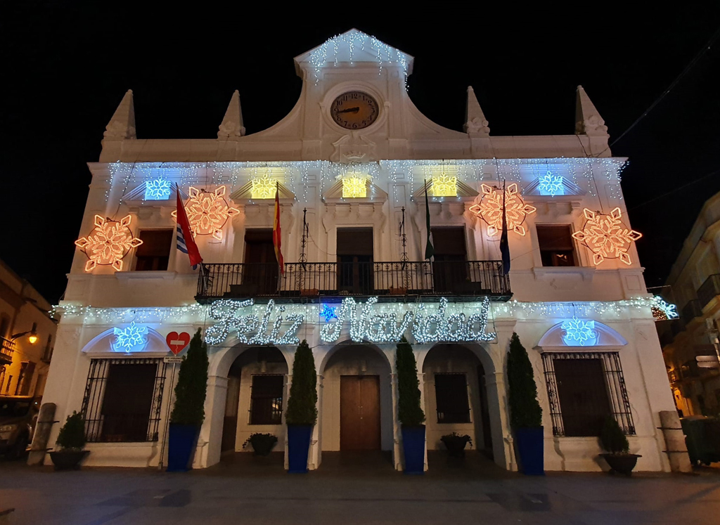El Ayuntamiento de Cartaya inaugura el encendido del alumbrado navideño