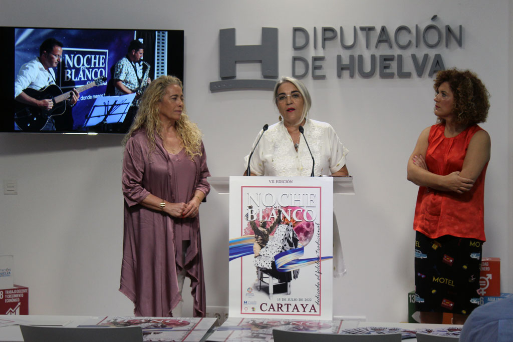 La VII Noche en Blanco de Cartaya ofrece 50 pases de espectáculos culturales en torno al folklore, el flamenco y la gastronomía de la provincia de Huelva