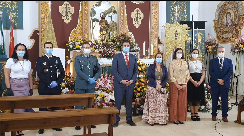 Cartaya celebra una reducida Misa en honor a San Isidro