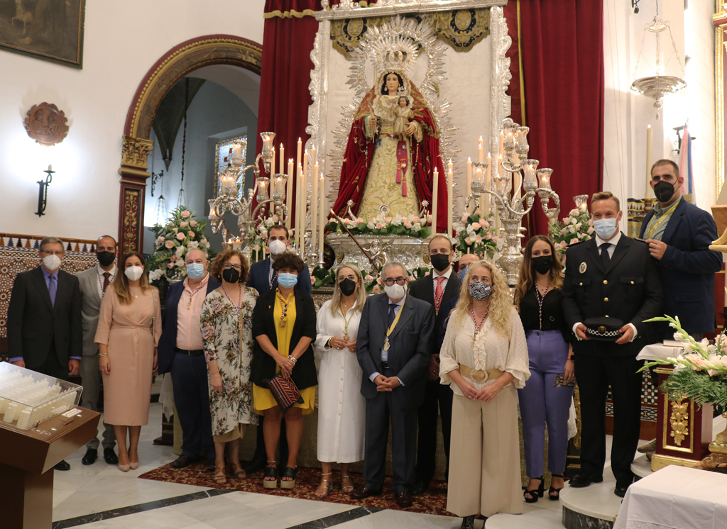 Cartaya celebra el día grande de sus fiestas patronales con la función principal en honor a la Virgen del Rosario