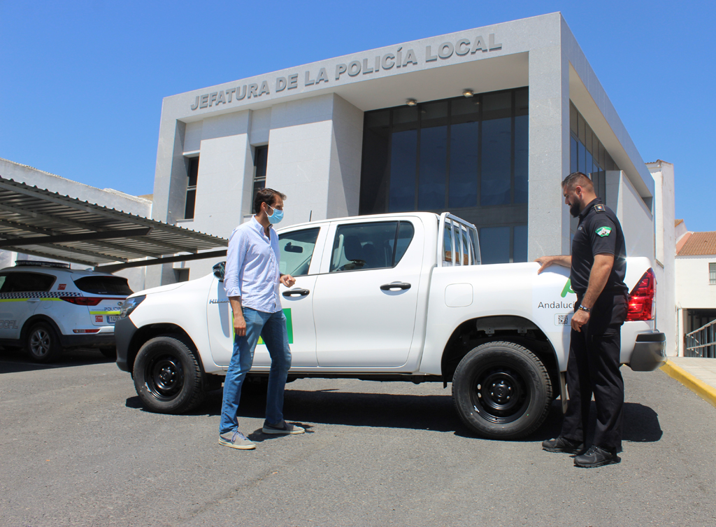 El Ayuntamiento de Cartaya cuenta con un nuevo vehículo para el Servicio de Playas.