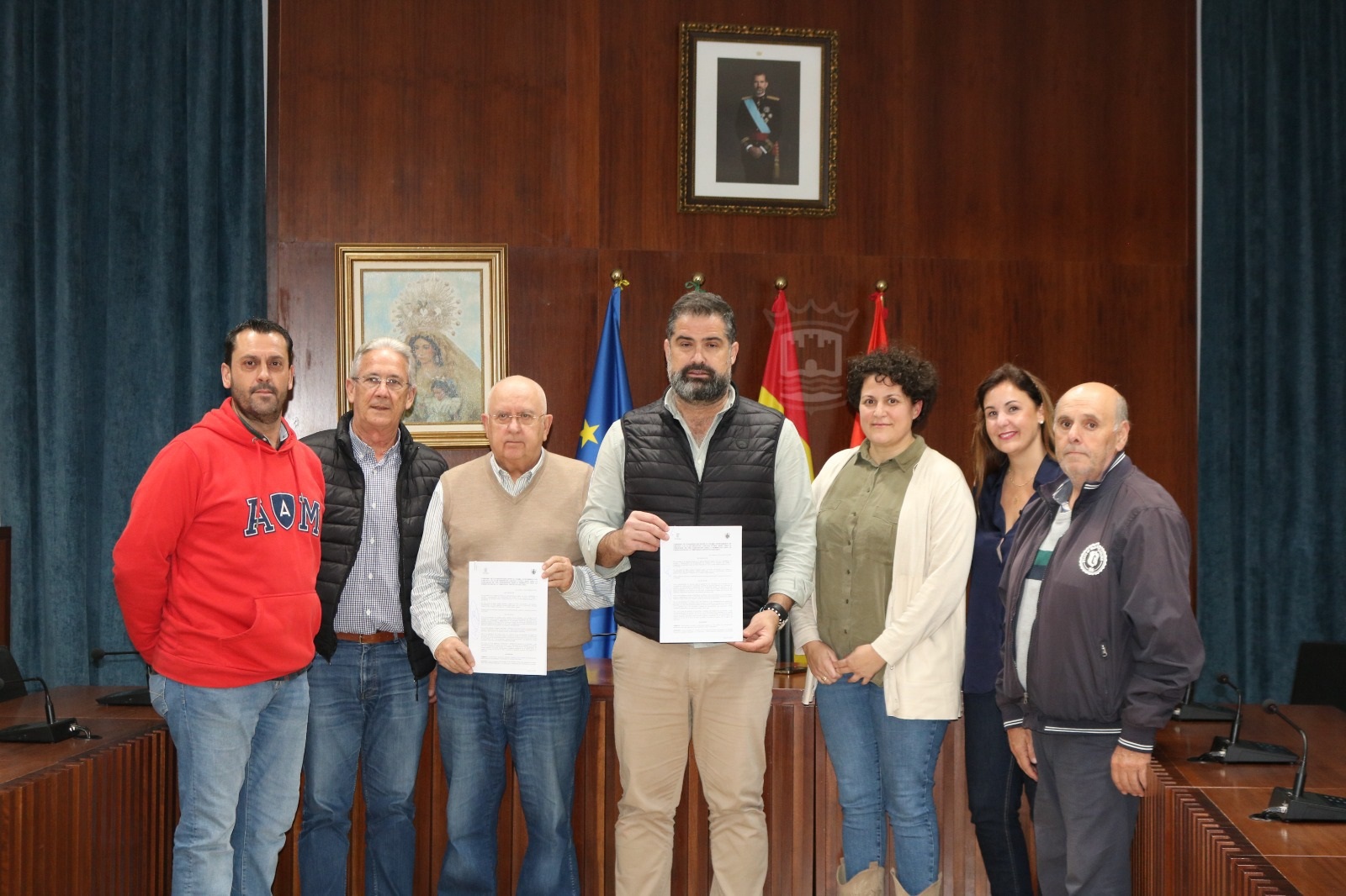 El Ayuntamiento y la A.D. Cartaya renuevan su colaboración 