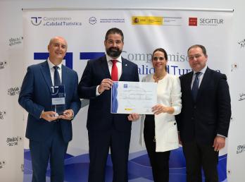 Premio a la Calidad para el Consorcio de Turismo Sostenible Costa Occidental de Huelva en FITUR 2020