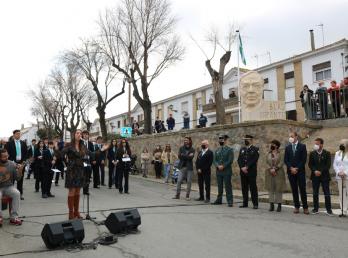 Cartaya celebra el Día de Andalucía con la inauguración de un busto de Blas Infante
