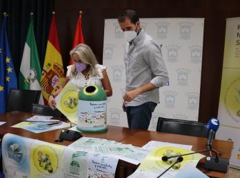 Cartaya aumenta en un 39% la recogida de envases de vidrio, fruto de la campaña del Ayuntamiento y Ecovidrio