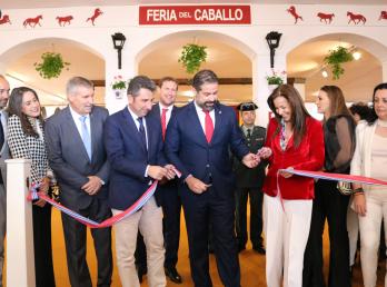 Inauguración de la XIX Feria del Caballo y sus complementos en Cartaya.