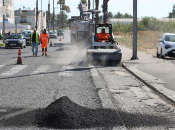 El Ayuntamiento continúa las obras de asfaltado con la tercera fase de actuación