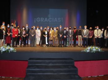 El Ayuntamiento reconoce el trabajo de los jueces de paz de la etapa democrática en Cartaya