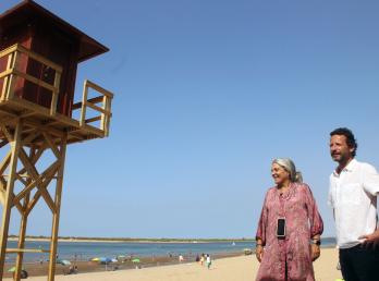 Cartaya estrena equipamiento de playas este verano